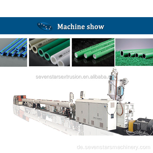 PVC -Rohr -Extrusionsmaschinenproduktionslinie